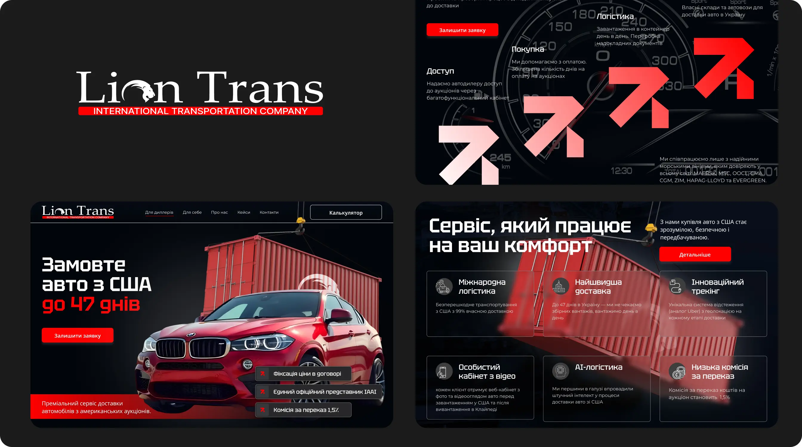Мобільна версія сайту: зручний пошук авто та подача заявки в один клік